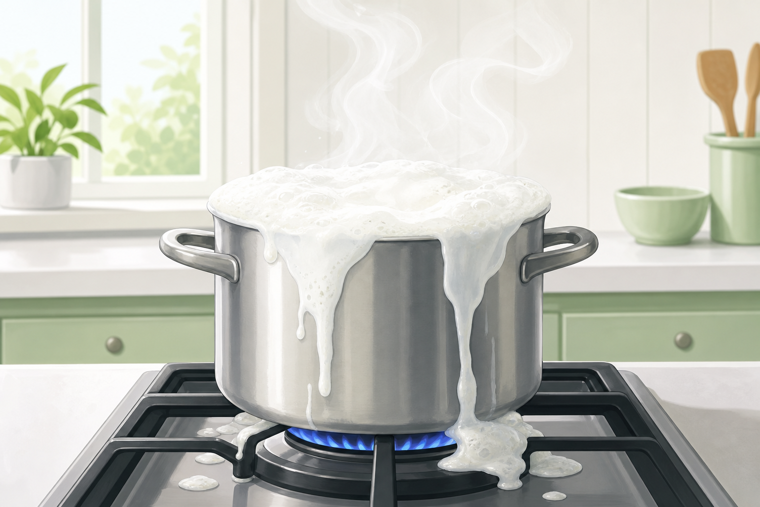 Why Does Milk Boil Over So Suddenly? The Science of Foam and Bubbles