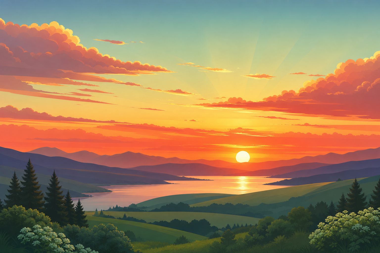 The Science Behind Why Sunsets Are Drenched in Red