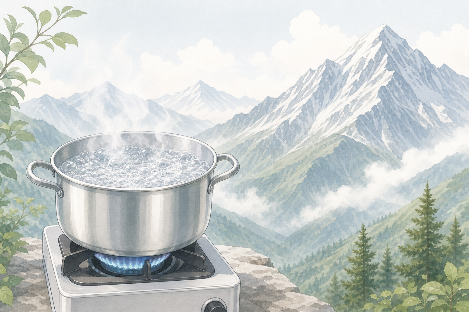 How Air Pressure Influences Water’s Boiling Point in Mountainous Regions